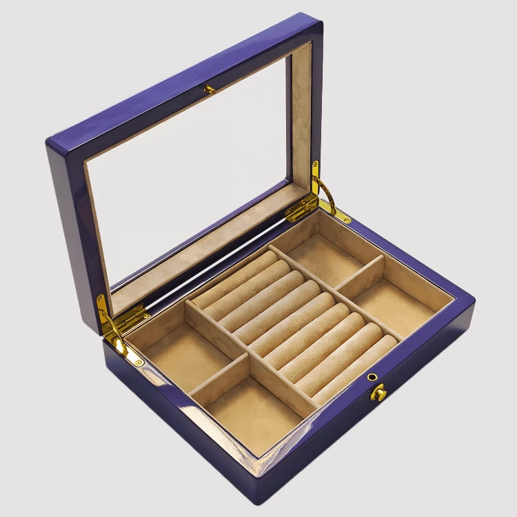Højglans smykkeskrin